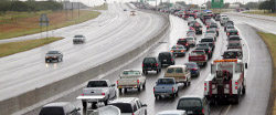 Image of Interstate Traffic in an Evacuation post by Above & Beyond Insurance (757) 965-4459